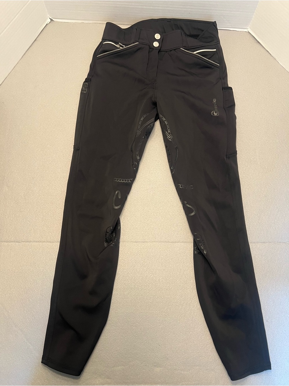 Cavallo Camille Grip Pants Riding Horse Pants Black Size USA 28